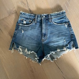 Abercrombie Women’s High Rise Mom Shorts